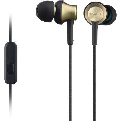 Sony MDR-EX650APT Headphones - Black & Gold