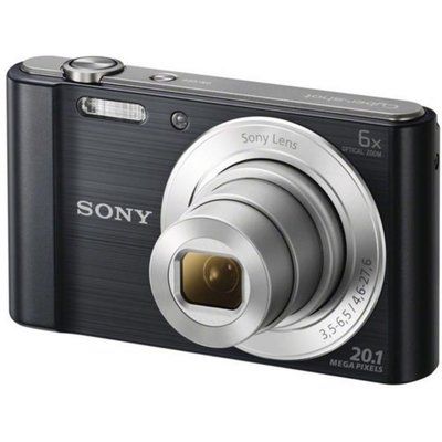 Sony Cyber-shot DSCW810B Compact Camera - Black