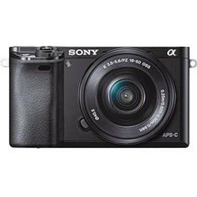 Sony A6000 E-Mount Camera With Aps-C Sensor - Black