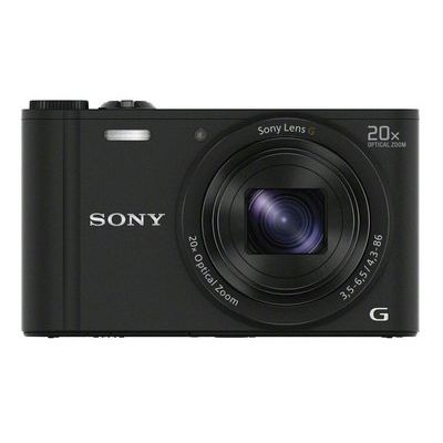 Sony Cyber-shot DSC-WX350B Superzoom Compact Camera - Black