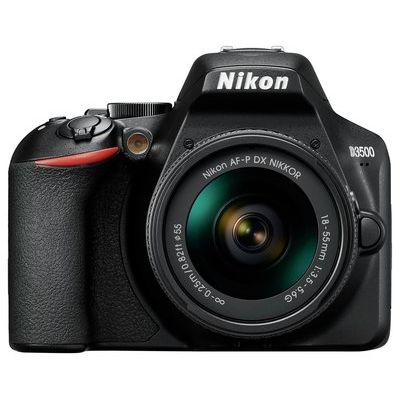 Nikon D3500 DSLR Camera with AF-P DX NIKKOR 18-55 mm f/3.5-5.6G Lens