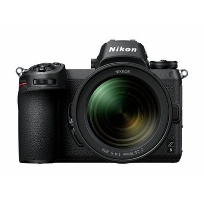 Nikon Z 6 Mirrorless Camera with NIKKOR Z 24-70 mm f/4 S Lens & FTZ Mount Adapter