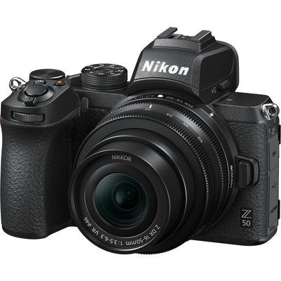 Nikon Z 50 Mirrorless Camera with NIKKOR Z 50-250 mm f/4.5-6.3 VR & 16-50 mm f/3.5-6.3 VR Lens
