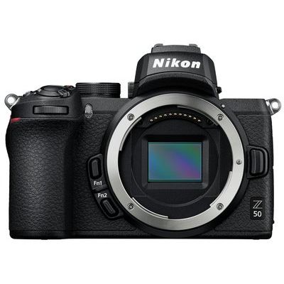 Nikon Z 50 Mirrorless Camera with FTZ Mount Adapter
