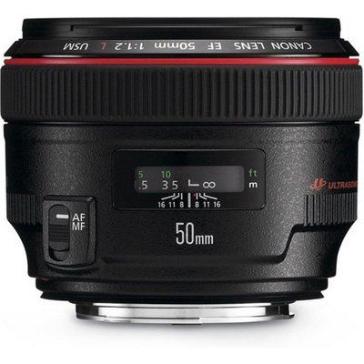 Canon EF 50 mm f/1.2 USM Standard Prime Lens