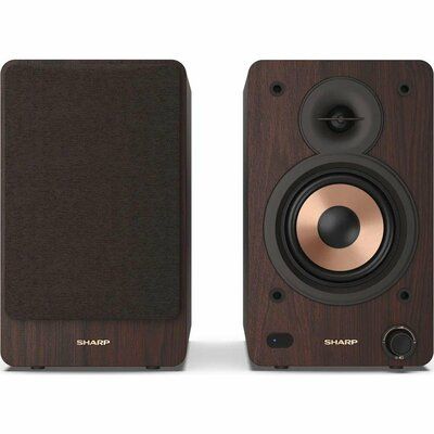 Sharp CP-SS30 Bluetooth Speaker - Brown 