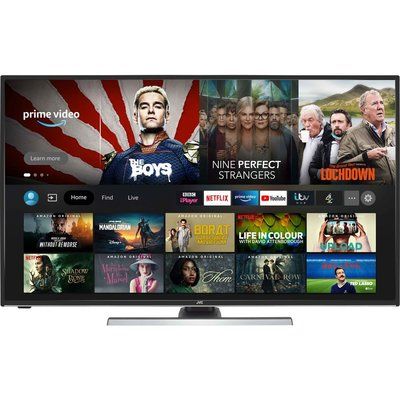 JVC 55" LT-55CF810 Smart 4K Ultra HD HDR LED Fire TV with Amazon Alexa