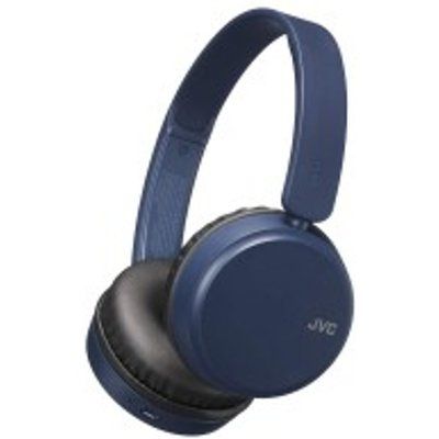 JVC HA-S35BT-A-U Wireless Bluetooth Headphones - Blue