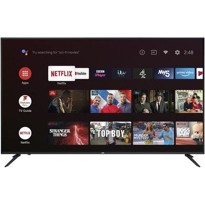 JVC 55" LT-65CA890 Android TV Smart 4K Ultra HD HDR LED TV with Google Assistant