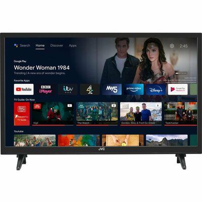 JVC 24" LT-24CA120 Android TV  Smart HD Ready HDR LED TV with Google Assistant 