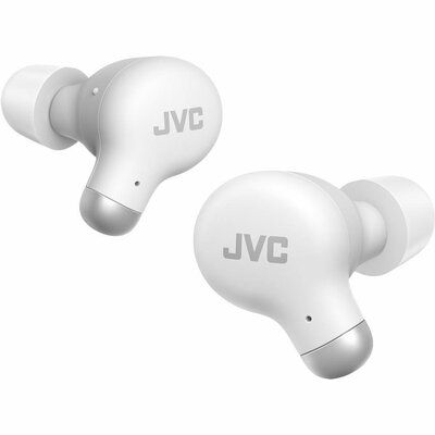 JVC Marshmallow HA-A25T Wireless Bluetooth Noise-Cancelling Earbuds - White 