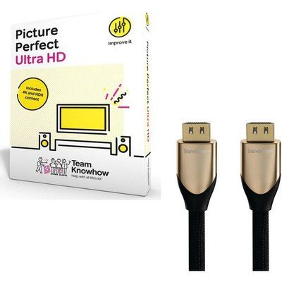 Sandstrom S1HDM315 HDMI Cable with Ethernet - 1 m