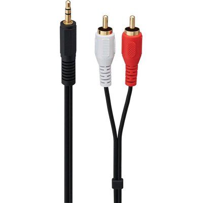 Logik 3.5 mm to RCA Cable - 1.5 m