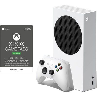Microsoft Xbox Series S & 3 Month Game Pass Ultimate Bundle - 512 GB SSD 
