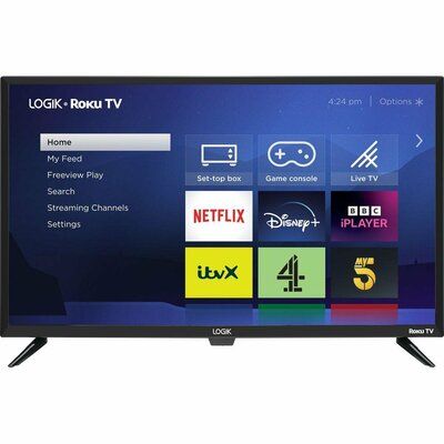 Logik 32" L32RHE23 Roku TV Smart HD Ready HDR LED TV 