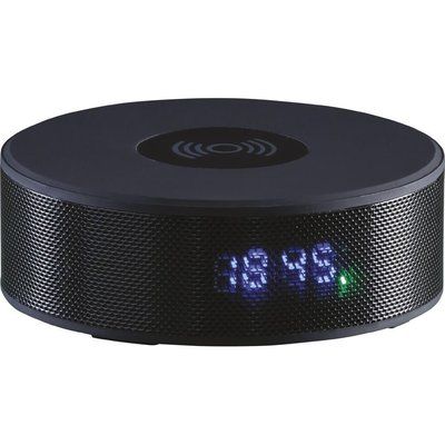 Daewoo AVS1376 Portable FM Bluetooth Clock Radio - Black