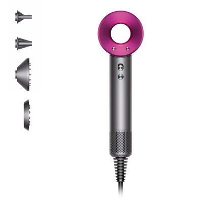 Dyson HD03 Supersonic Hair Dryer with Diffuser Iron Fuchsia