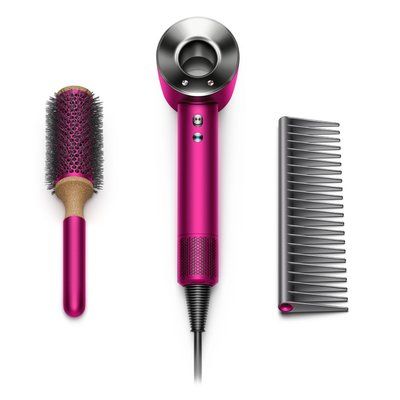 Dyson HD03 Supersonic Fuchsia Hair Dryer with Styling Set