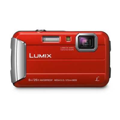 Panasonic Lumix DMC-FT30EB-R Tough Compact Camera - Red