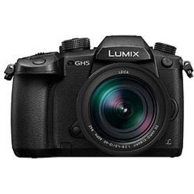 Panasonic Lumix DC-GH5LEB-K Compact System Camera with 12-60 mm f/2.8 - 4.0 Zoom Lens - Black