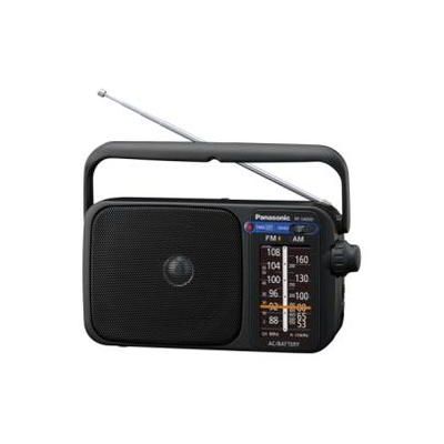 Panasonic RF-2400DEB-K Portable AM/FM Radio with Digital Tuner - Black