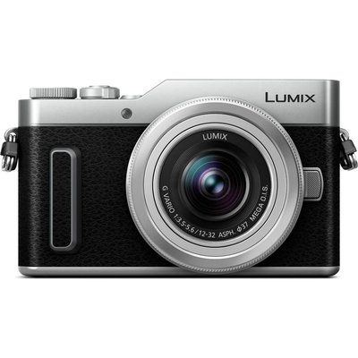 Panasonic Lumix DC-GX880 Mirrorless Camera with G Vario 12-32 mm f/3.5-5.6 Asph. Mega O.I.S. Lens - Silver