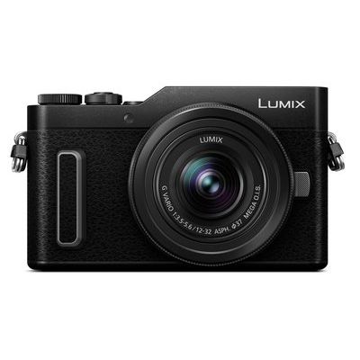 Panasonic Lumix DC-GX880 Mirrorless Camera with G Vario 12-32 mm f/3.5-5.6 Asph. Mega O.I.S. Lens - Black