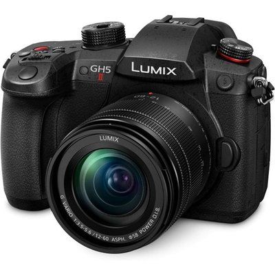 Panasonic Lumix DC-GH5M2 Mirrorless Camera with 12-60 mm f/3.5-5.6 Lens - Black 