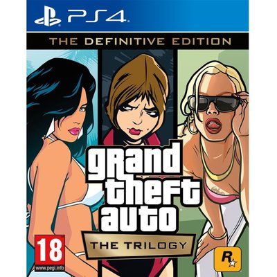 PS4 Grand Theft Auto (GTA) The Trilogy - The Definitive Edition