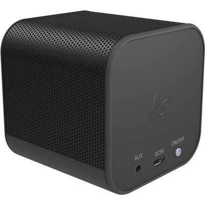 Kitsound BoomCube Portable Bluetooth Speaker - Black