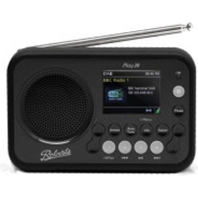 Roberts PLAY20-BLK Play 20 DAB+ & FM Portable Radio - Black