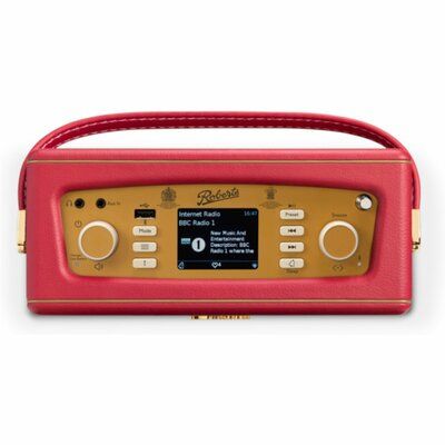 Roberts Revival iStream 3L DAB/FM Radio with Bluetooth - Berry Red