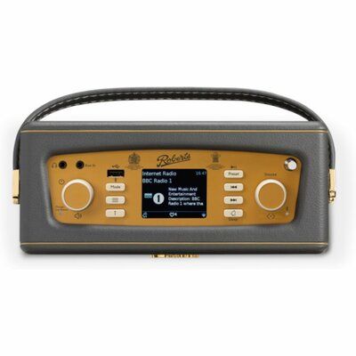 Roberts Revival iStream 3L DAB/FM Radio with Bluetooth - Charcoal Grey