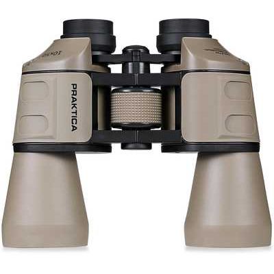 PRAKTICA Falcon 10x50mm Binoculars - Sand