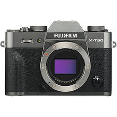 Fujifilm X-T30 Camera Kit including XC 15-45mm Lens, 32GB SD Card & Finepix System Bag - Grey