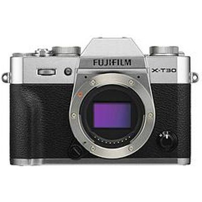 Fujifilm X-T30 Camera Kit including XF 18-55mm Lens, 32GB SD Card & FinePix System Bag - Silver