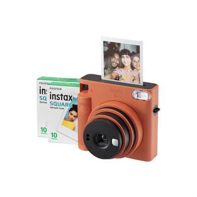 Fujifilm Instax Square SQ1 Instant Camera (20 Shots) - Terracotta Orange