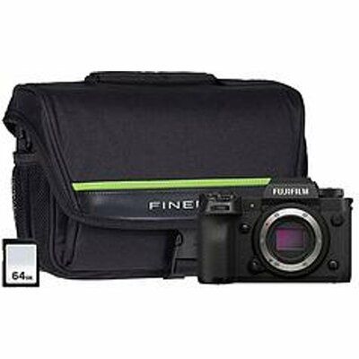 Fujifilm X-H2 Mirrorless Digital Camera Body Kit With System Bag And 64GB SDXC Card - Black