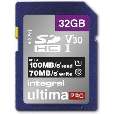 Integral V30 Class 10 SD Memory Card - 32 GB