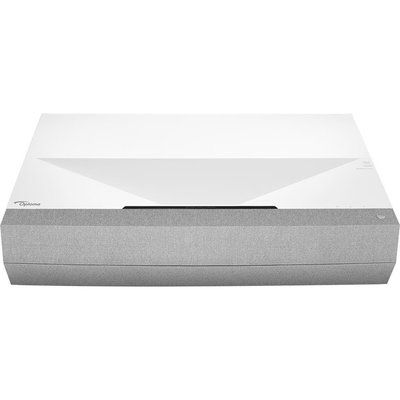 Optoma CinemaX P2 4K Ultra HD Home Cinema Projector - White & Grey 