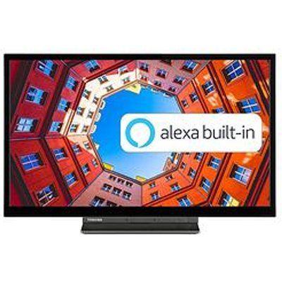 24" TOSHIBA  24WK3A63DB Smart HD Ready LED TV with Amazon Alexa
