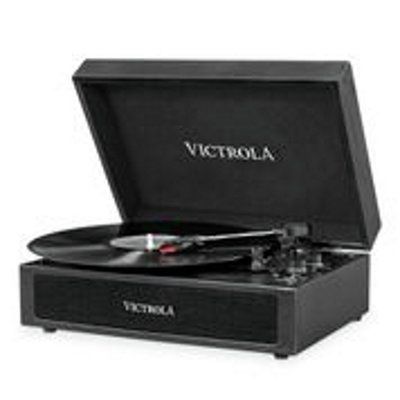 Victrola Parker VSC-580BT Portable Belt Drive Bluetooth Turntable - Black