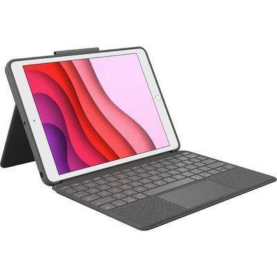 Logitech Combo Touch iPad 10.2" Keyboard Folio Case - Grey 