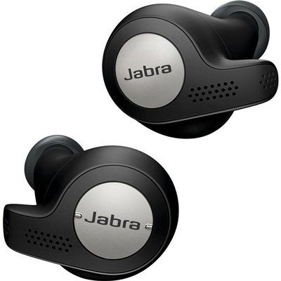 Jabra Elite Active 65t Wireless Bluetooth Headphones - Titanium Black