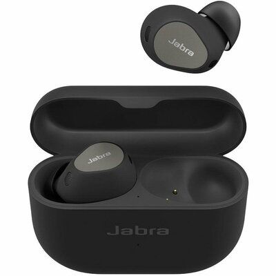 Jabra Elite 10 Wireless Bluetooth Noise-Cancelling Earbuds - Titanium Black 