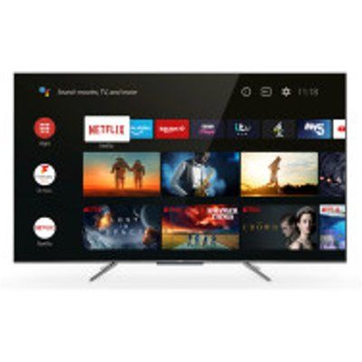 TCL 55C715K 55" QLED 4K Ultra HD Smart Android TV with Voice Control