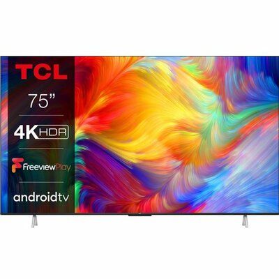 TCL 75P638K 75" Smart 4K Ultra HD Android TV