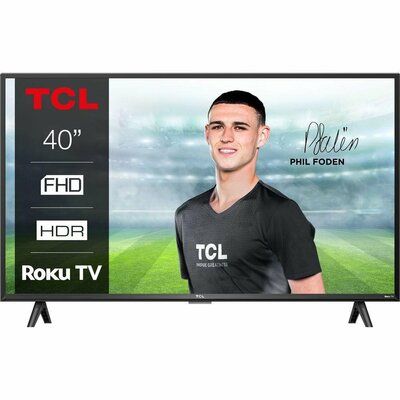 TCL 40" 40RS530K Roku Smart Full HD HDR LED TV 