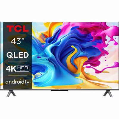 TCL 43C645K Smart 4K Ultra HD HDR QLED TV with Google Assistant