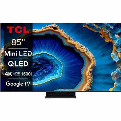 TCL 85C805K 85" QD-Mini QLED 4K HDR PREMIUM 1500 144Hz Google TV